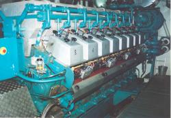 ������������� �������������� WARTSILA 16V32G, ���������� �� ��������� ����, �������� ������ 2 800 ��� ������ ����� �������� 8 400 ���