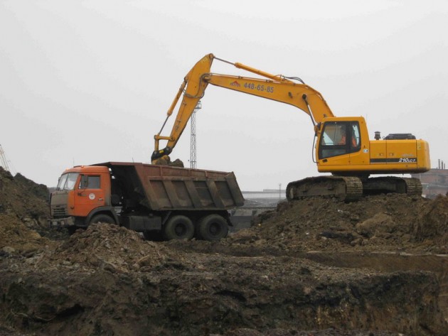 Вывоз грунта